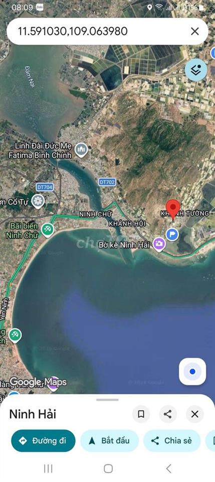 🌴 CHÍNH CHỦ BÁN ĐẤT GẦN BIỂN NINH CHỮ
📍