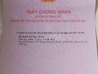 đất thổ cư, chính chủ
