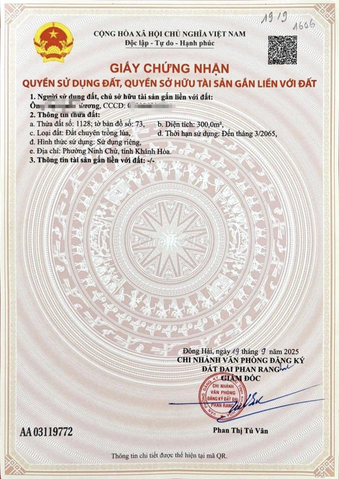 ĐẤT VEN BIỂN NINH CHỬ (CÁCH BÃI BIỂN 5P)