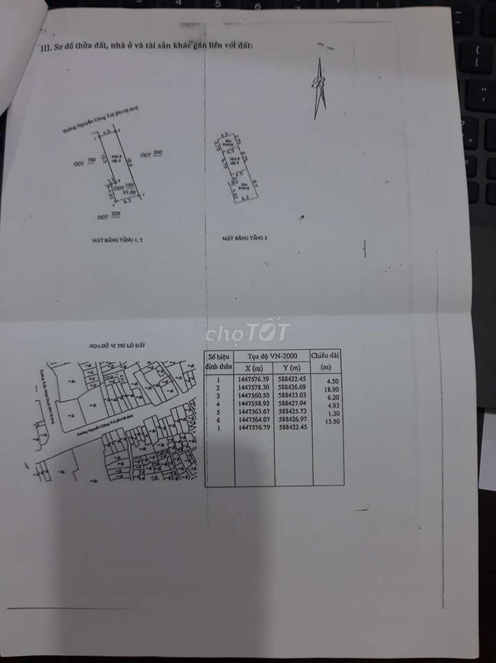 Bán nhà đường Nguyễn Công Trứ tỉnh Phú Yên. Diện tích: 91,66m²