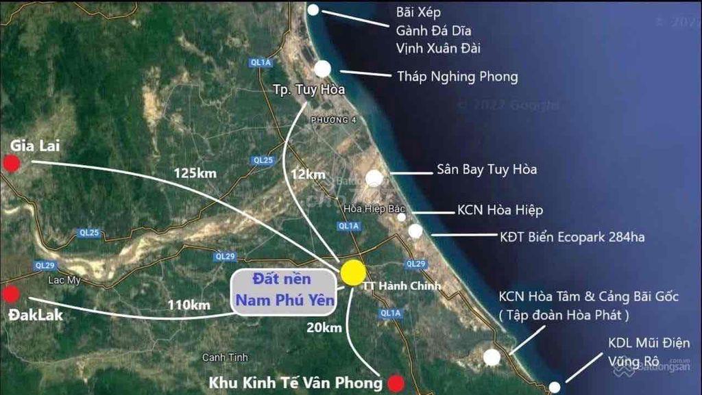 Chính chủ bán đất TP Đông Hòa - Hòa Vinh | 127,14m² ODT | Sổ hồng riên