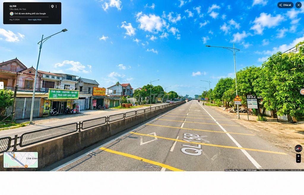 Nhà mặt đường kinh doanh(QL1A-Cạnh Cấp 3 Cẩm Bình)