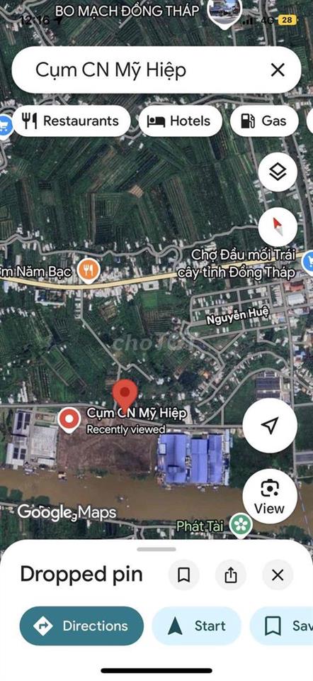 Bán 868m2 (thực tế 1300m2) mặt tiền đường nhựa 20m