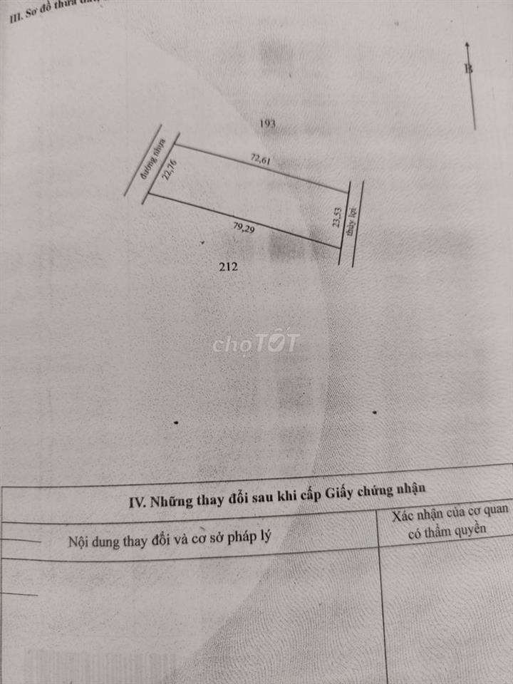 🔥 CHÍNH CHỦ CẦN BÁN ĐẤT MẶT TIỀN TUYẾN DÂN CƯ 2B 🔥