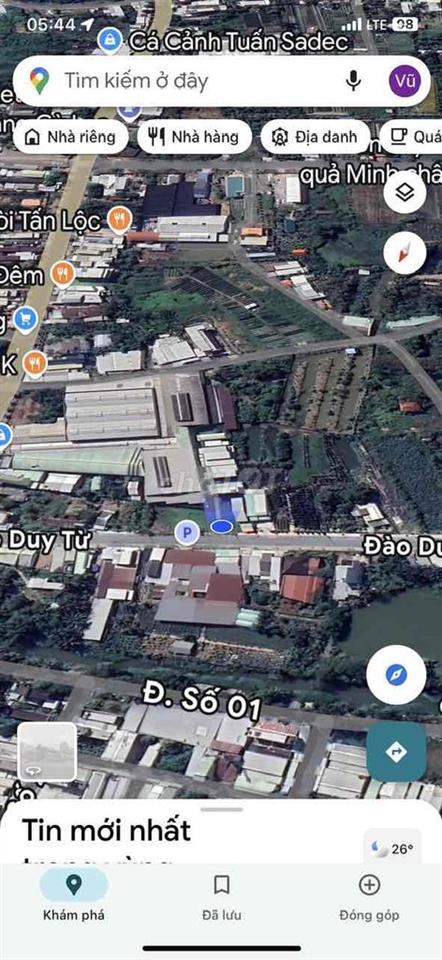 nền mặt tiền cần bán