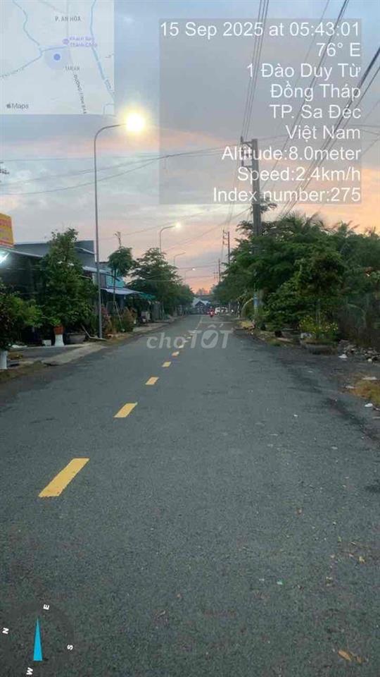 nền mặt tiền cần bán