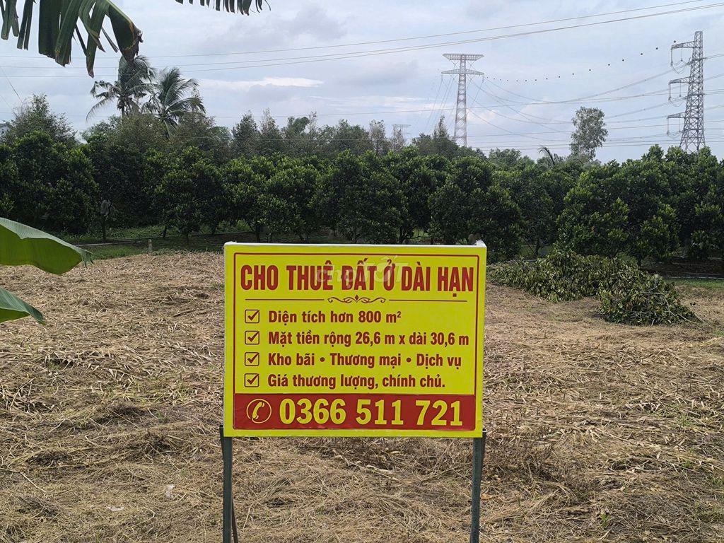 CHO THUÊ ĐẤT THỔ DÀI HẠN