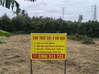 CHO THUÊ ĐẤT THỔ DÀI HẠN