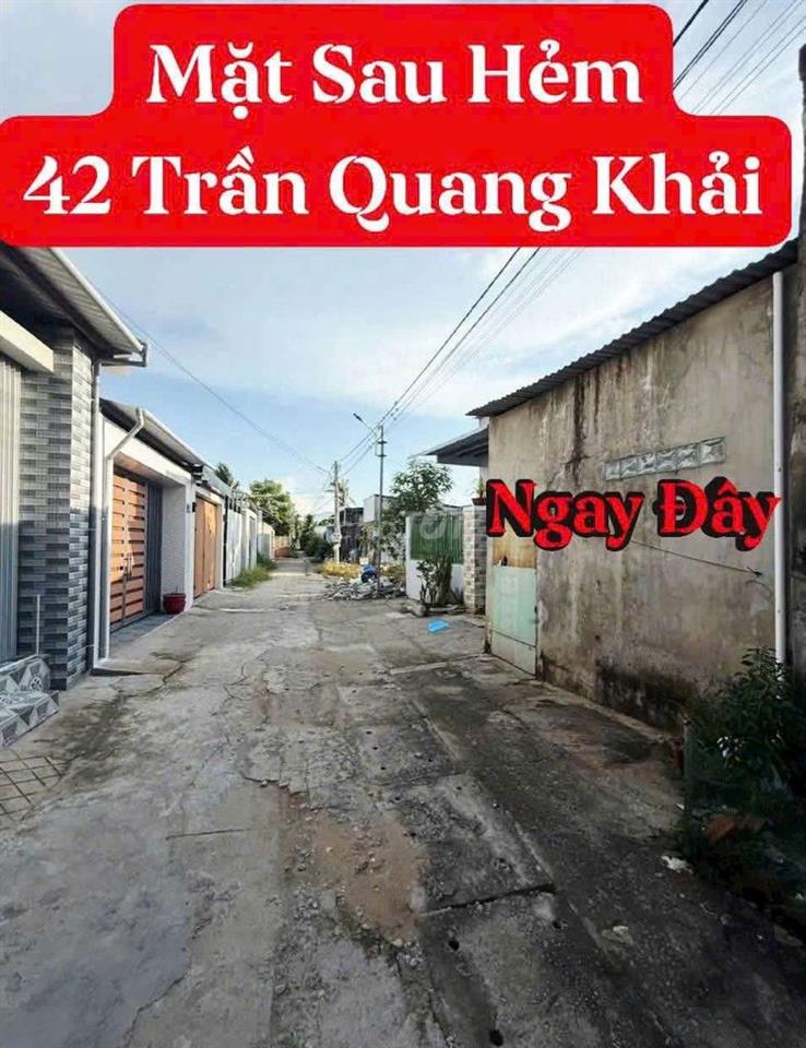 bán nhà 2 mặt tiền Sương Nguyệt Ánh & trần quang khải 