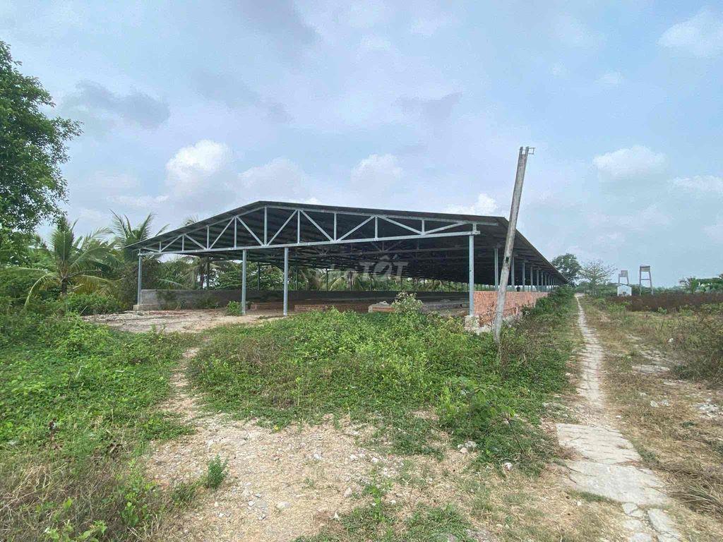 NHÀ ĐẤT + TRẠI NUÔI GÀ