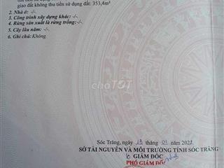 Đất nền thổ cư đô thị mặt tiền lộ bê tông trần đề,thành phố cần thơ
