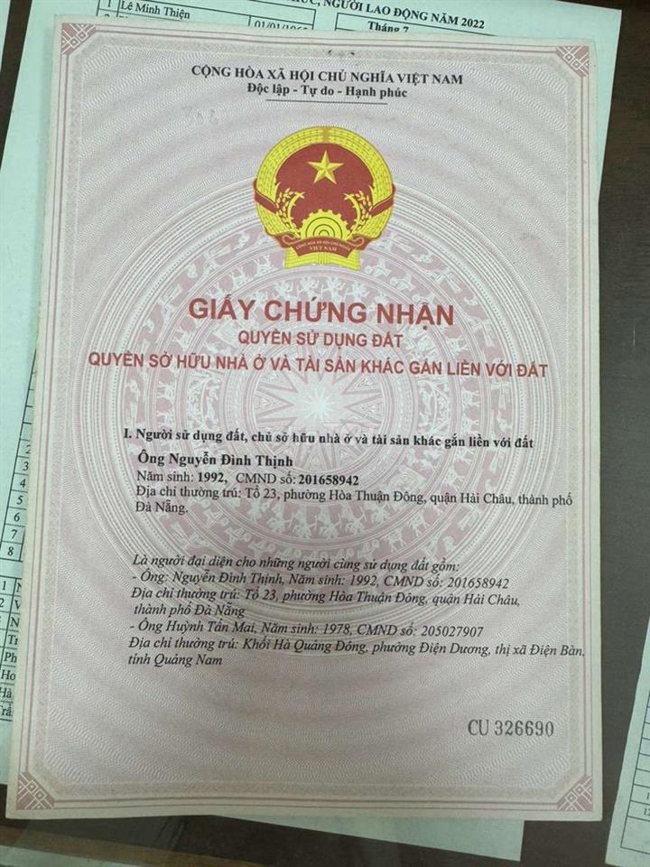 cần bán lô đất D101
