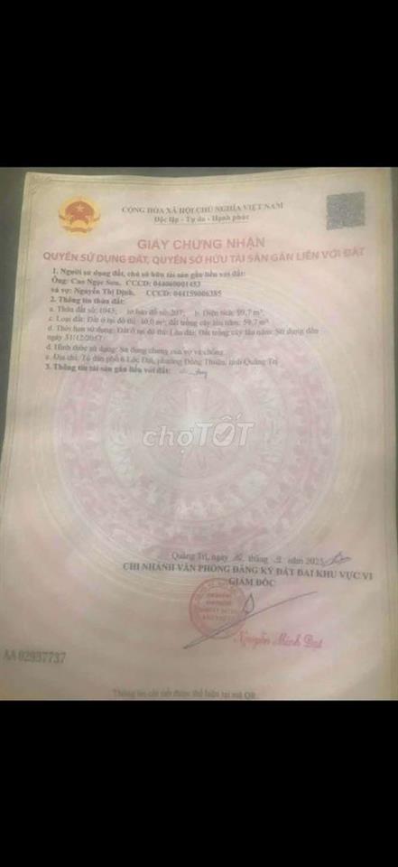 cần tiền bán đất nhà