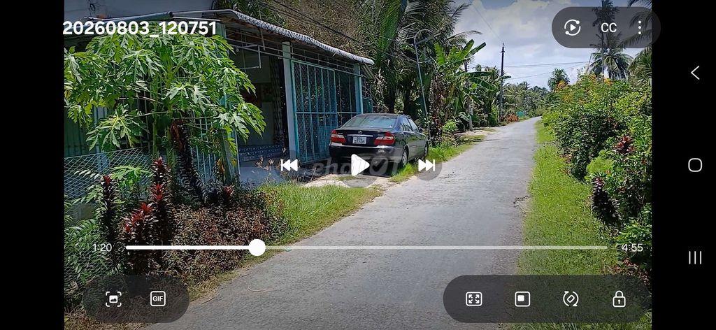 BÁN ÐÂT TẶNG NHÀ MẶT TIỀN TẠI TRÀVINH