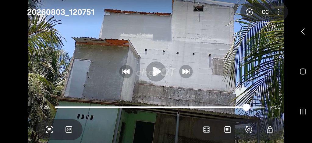 BÁN ÐÂT TẶNG NHÀ MẶT TIỀN TẠI TRÀVINH