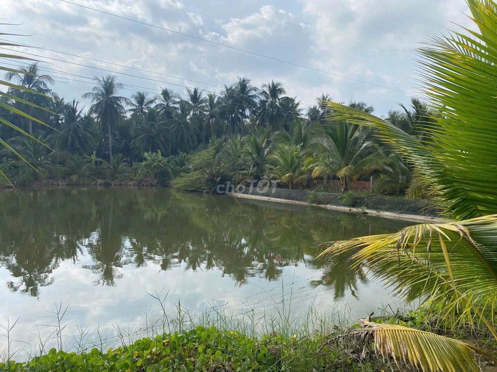 Bán nhà, đất, xưởng 5.500 m2 mặt tiền QL60 - Cách TP. Trà Vinh chỉ 4km
