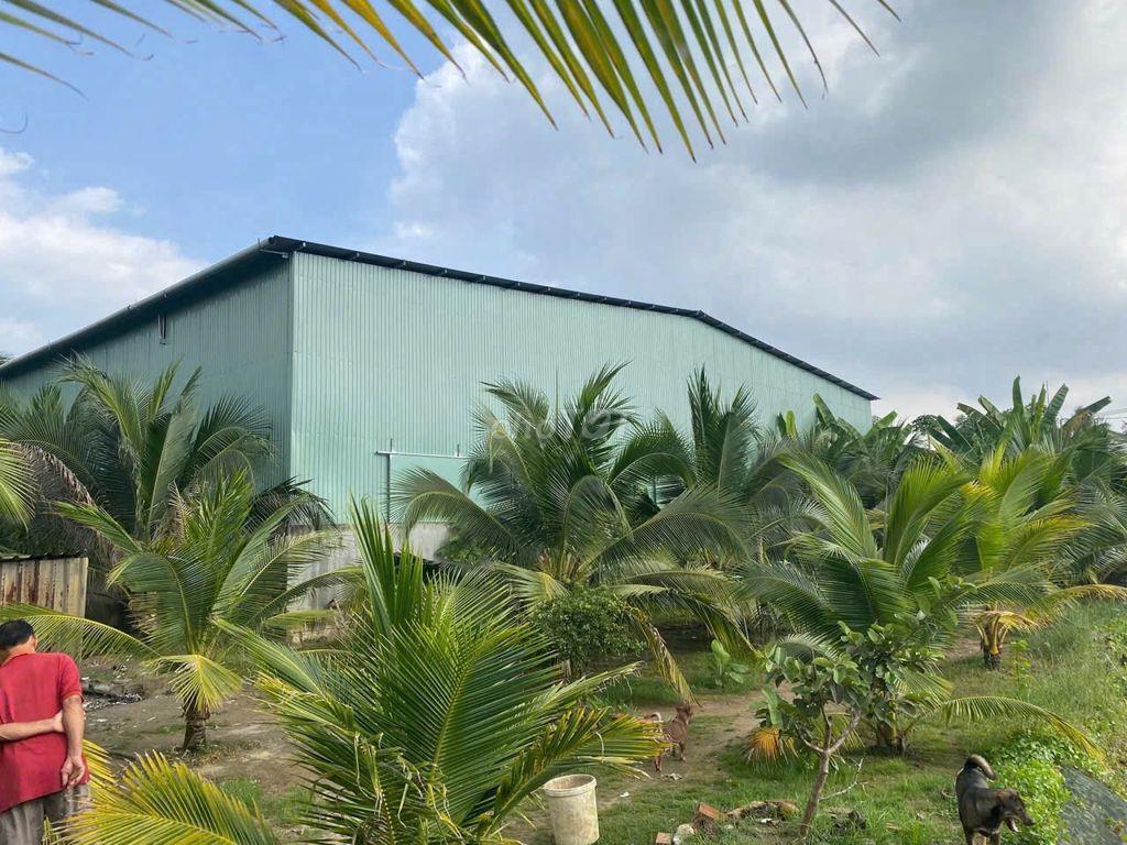 Bán nhà, đất, xưởng 5.500 m2 mặt tiền QL60 - Cách TP. Trà Vinh chỉ 4km