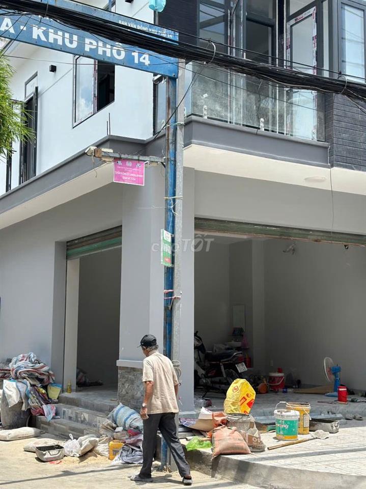 CHO THUÊ MẶT BẰNG TẦNG TRỆT KINH DOANH MỚI XÂY.