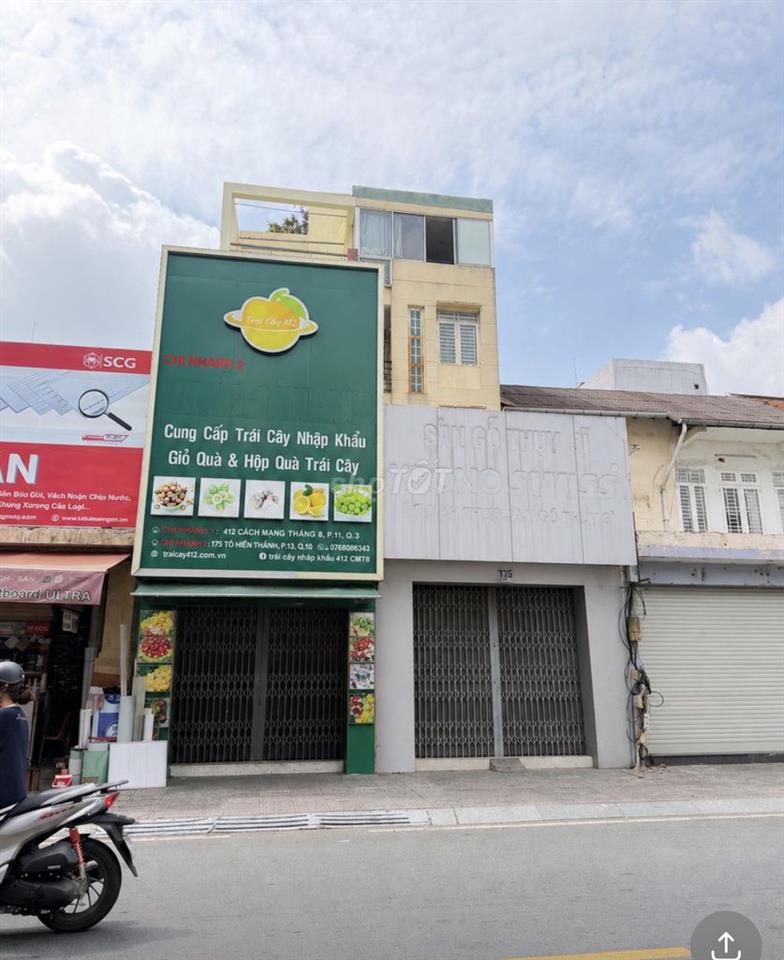 Cho Thuê mặt bằng kinh doanh đường Tô Hiến Thành Quận 10 7,7x17m 85tr