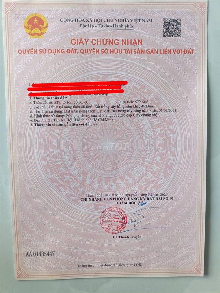 VỠ NỢ! Xả gấp dãy trọ 14 phòng MT Nguyễn Văn Khạ chỉ 825 triệu.