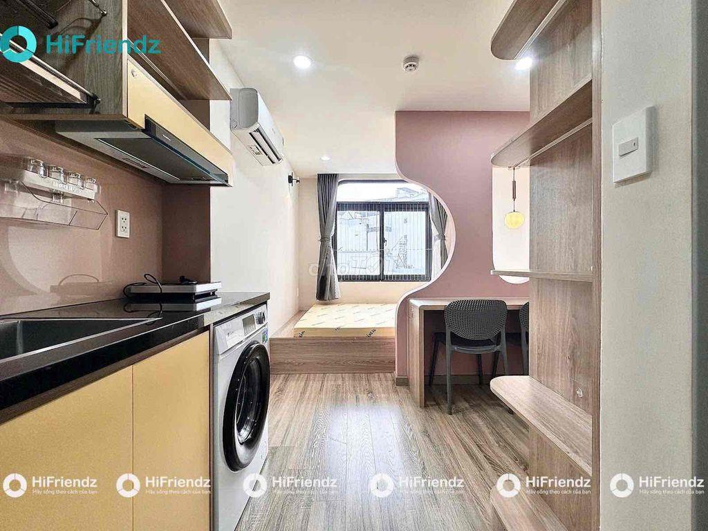 STUDIO CỬA SỔ TRỜI FULL NỘI THẤT MỚI 100%_Nguyễn Oanh QGV_THANG MÁY