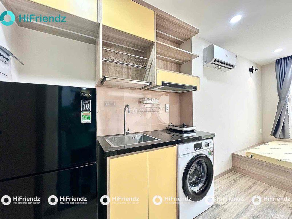 STUDIO CỬA SỔ TRỜI FULL NỘI THẤT MỚI 100%_Nguyễn Oanh QGV_THANG MÁY