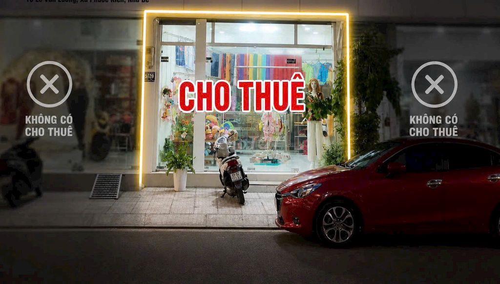 Cho thuê mặt bằng kinh doanh 4x16m, mặt tiền Lê Văn Lương, Phước Kiển