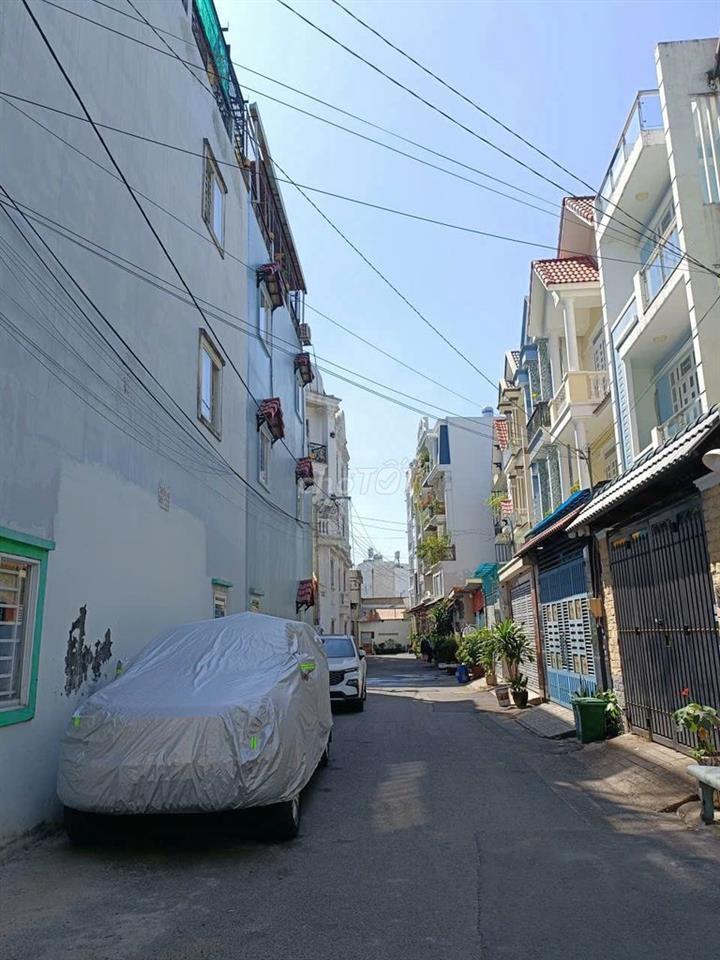 Chính chủ bán nhà 1T2L đúc, hẻm xe hơi Lâm Thị Hố, khu nhà lầu an ninh