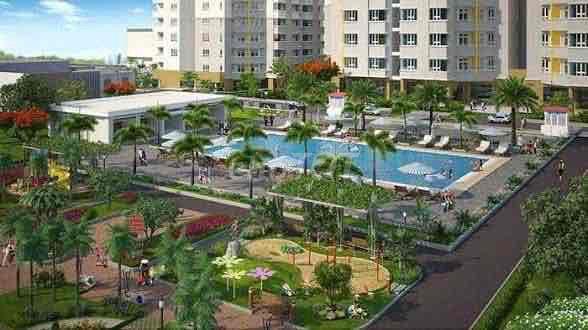 CHO THUÊ 11 triệu  CHUNG CƯ HIM LAM CHỢ LỚN tầng 20 thiết kế 2pn, 2wc,