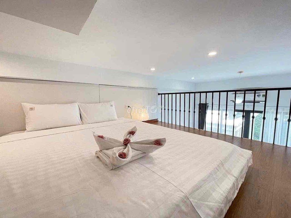 Cho thuê căn hộ duplex ban công 45m2 chỉ 6tr3 gần UFM, LOTTE MART