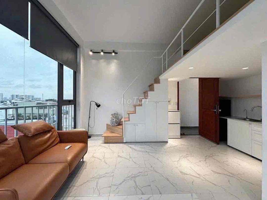 Cho thuê căn hộ duplex view trời 40m2 chỉ 7tr gần PHÚ MỸ HƯNG, UFM