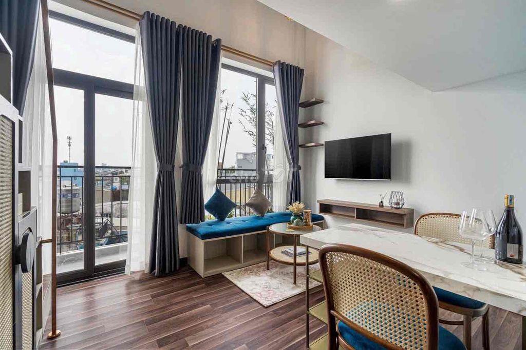 Cho thuê duplex ban công 40m2 mới 100% chỉ 8tr5 gần LOTTE MART, PMH