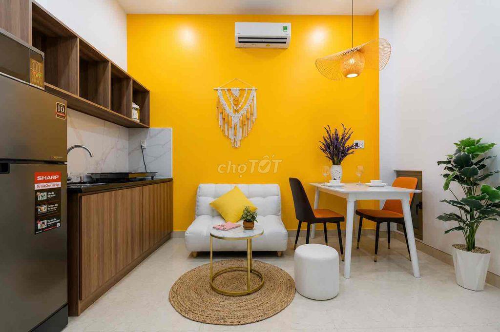 CĂN HỘ BANCOL FULL NT 1PN TÁCH BẾP GẦN S.BAY C.VIÊN GIA ĐỊNH TÂN BÌNH.