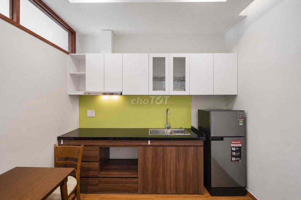CHO THUÊ CHDV 1PN BANCOL FULL NỘI THẤT BẠCH ĐẰNG T.BÌNH KHU S.BAY.