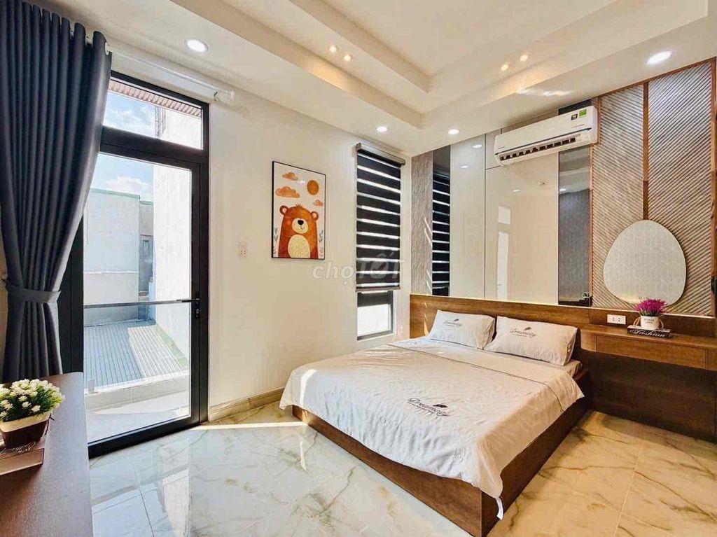 Hẻm 6m Bờ Bao Tân Thắng, 4 Tấm, 4 x 18m, 5 Phòng Ngủ, 5 wc, sân Thượng
