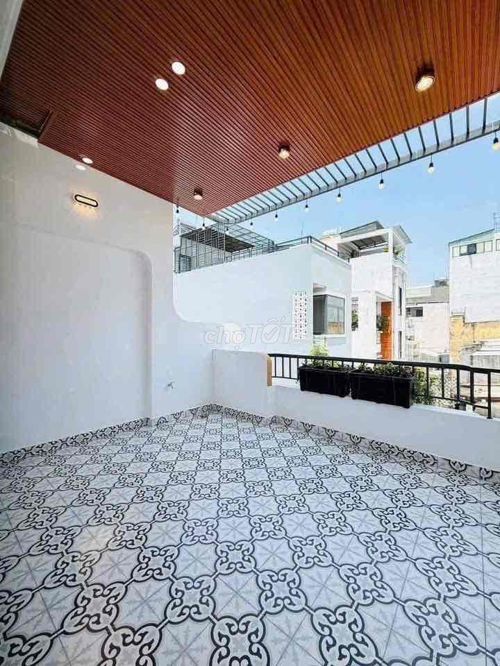 Nhà Đủ Nội Thất ! Hẻm 6m Nguyễn Sơn, 3 Tấm, 4 x 16m, 4 Phòng, 4 wc