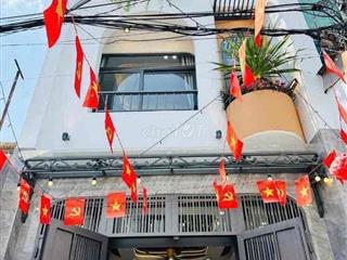 Nhà Đủ Nội Thất ! Hẻm 6m Nguyễn Sơn, 3 Tấm, 4 x 16m, 4 Phòng, 4 wc