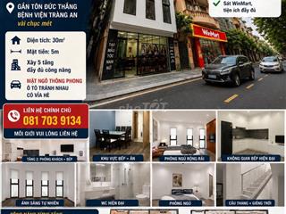 Bán/Cho thuê nhà mặt ngõ Thông Phong, gần Tôn Đức Thắng