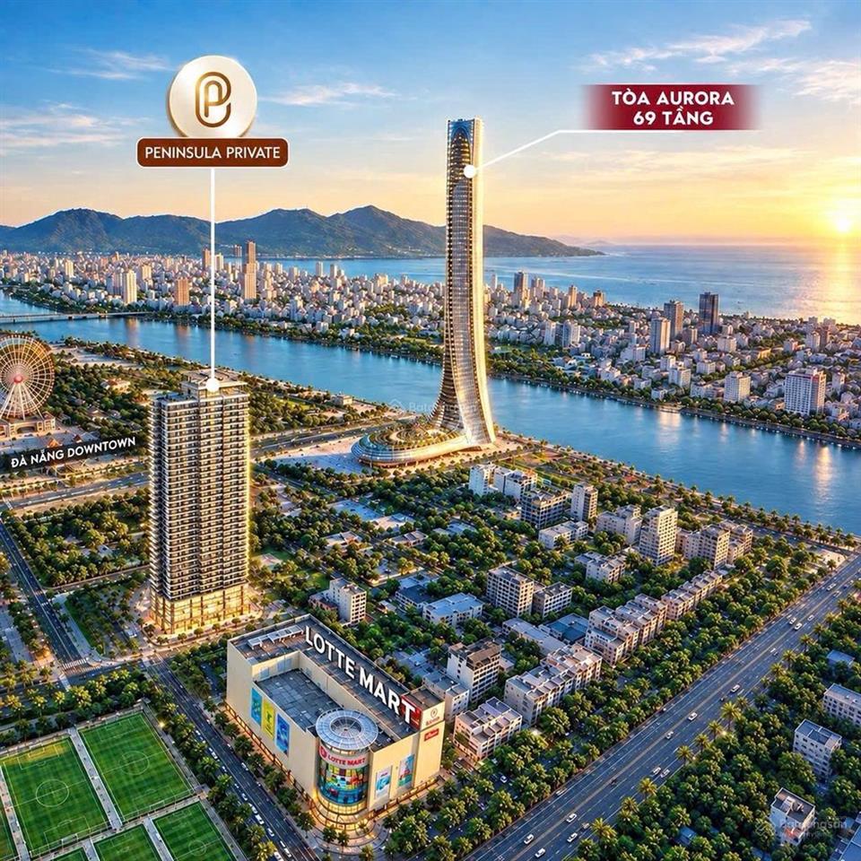 2,x tỷ sở hữu căn hộ hạng sang giữa trung tâm Hải Châu - view sông Hàn
