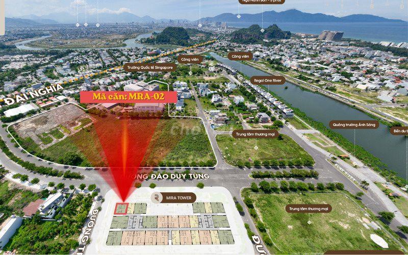 Căn góc 3PN Regal Complex view núi - sông - biển Đà Nẵng- CK đến 32%