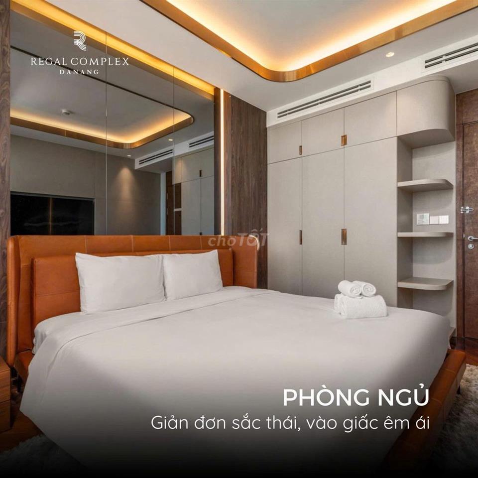 Căn góc 3PN Regal Complex view núi - sông - biển Đà Nẵng- CK đến 32%