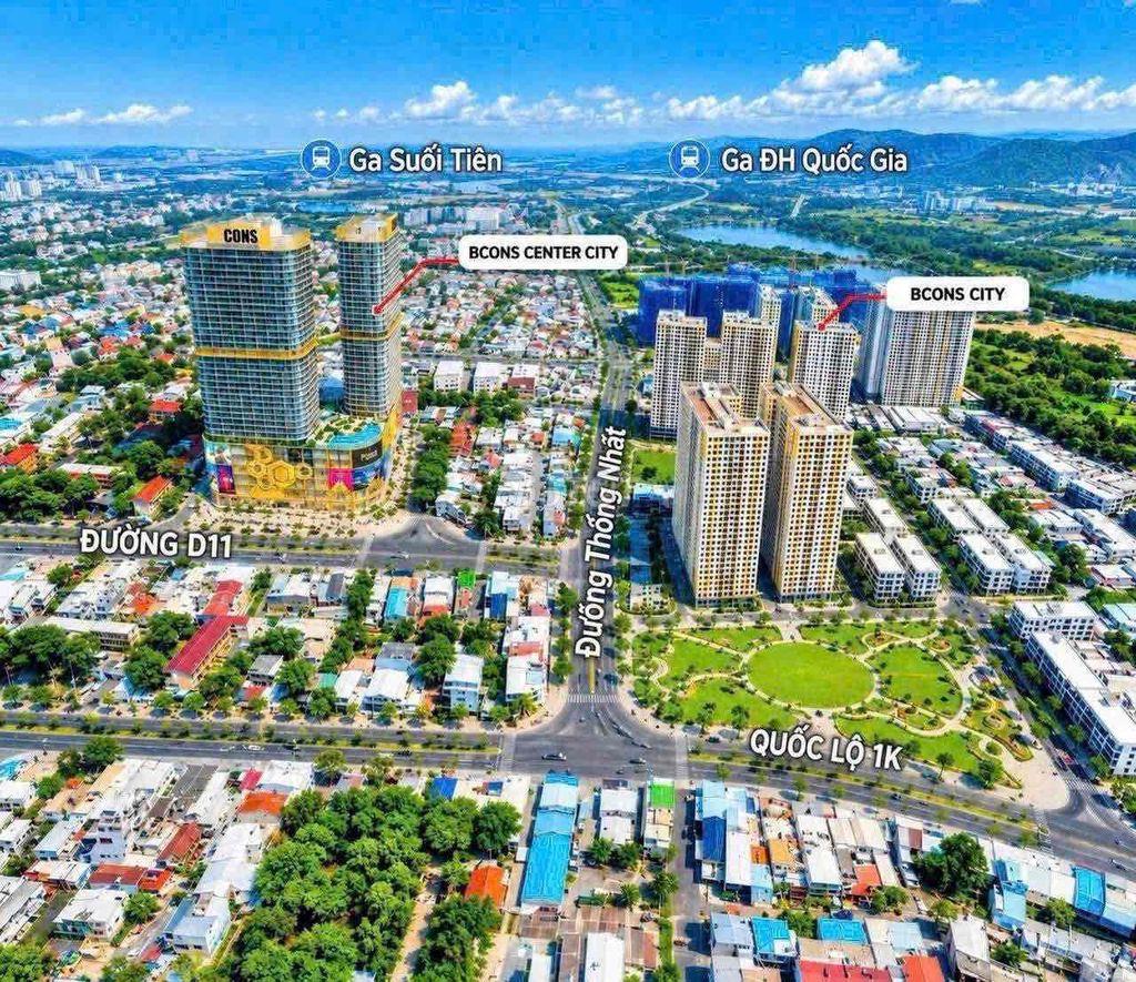 🔥 CHỈ 2,5 TỶ SỞ HỮU NGAY CĂN HỘ 2PN2WC BCONS CENTER CITY – GẦN METRO,