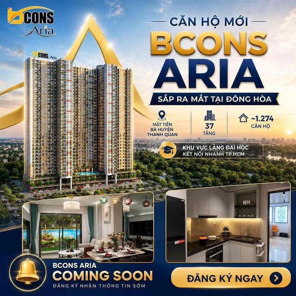 Ra mắt dự án thứ 23 của tập đoàn Bcons 2pn2wc, làng ĐHQG Thủ Đức