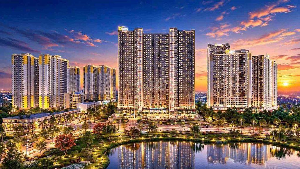 Bán căn hộ sân vườn Bcons Aria 2PN 52-67m2 gần Ga Metro Suối Tiên