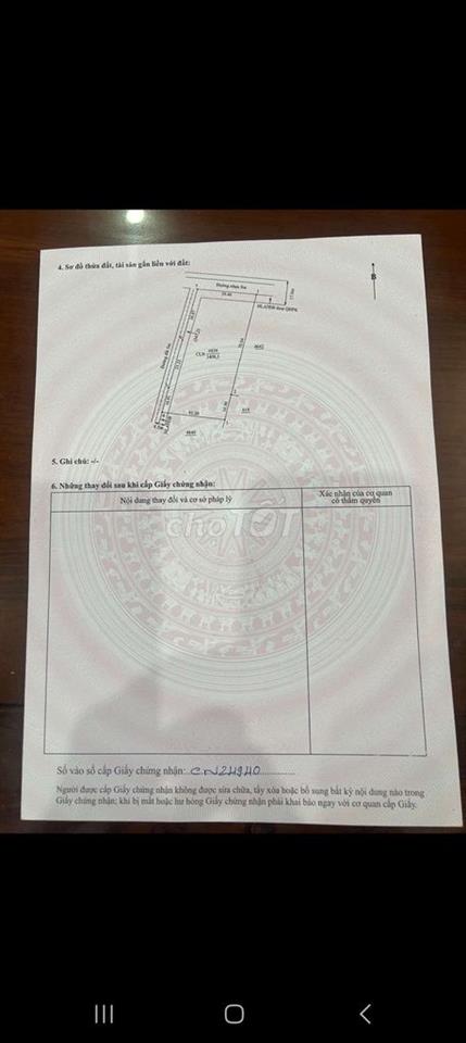 bán gấp lô đất hai mắt tiền 