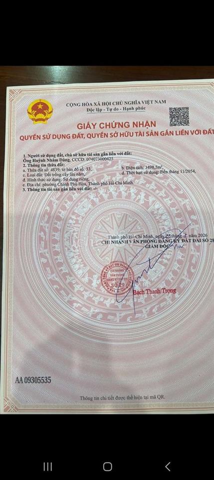 bán gấp lô đất hai mắt tiền 