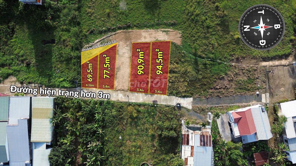 ĐẤT CAM LÂM GIÁ RẺ, FULL THỔ CÁCH CHỢ CHỈ 200M, NGÂN HÀNG HỖ TRỢ 70%