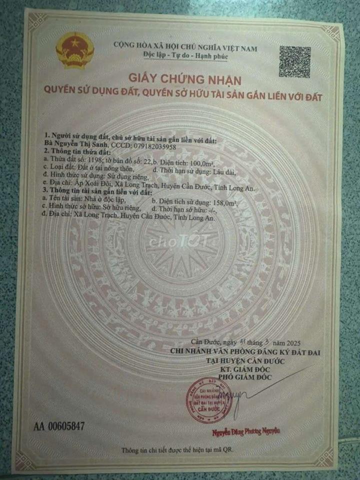 GIẢM 100 TRIỆU BÁN GẤP CĂN NHÀ 2 TẦNG GẦN ĐINH ĐỨC THIỆN 