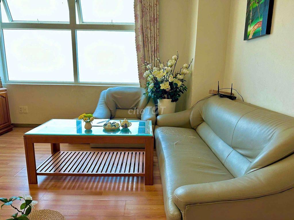 Cho thuê chung cư 47 bacu 2PN full nội thất 120m2