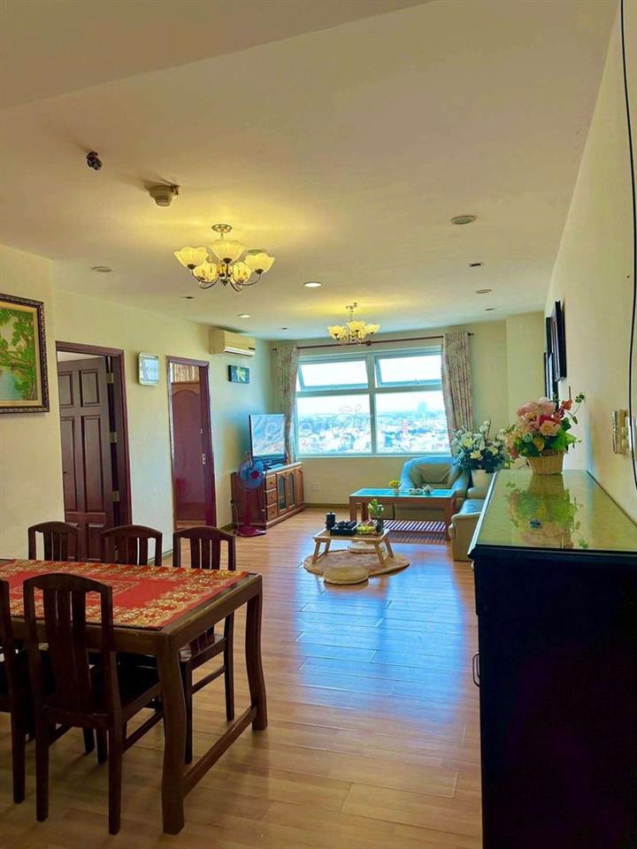 Cho thuê chung cư 47 bacu 2PN full nội thất 120m2